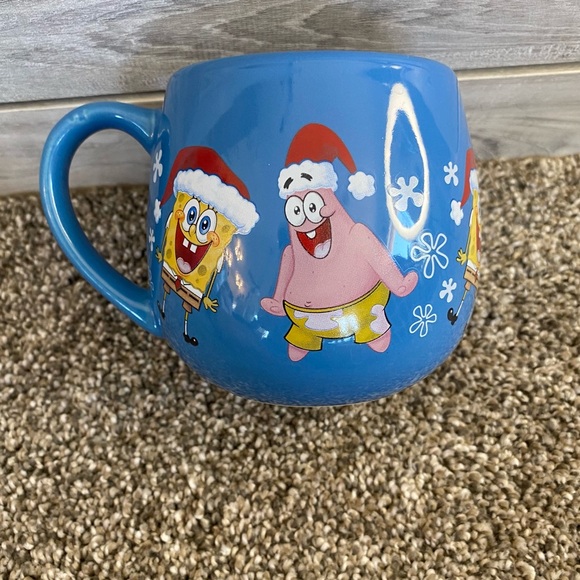 Sponge Bob Santa Hats Mug-2018 - Picture 2 of 7